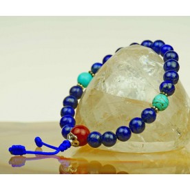 Beautiful lapis lazuli bracelet