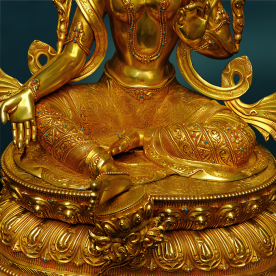 green tara gold wonderful buddha statue nepal buddha nepal best quality gold plated tara figure handicraft