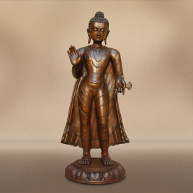 Maitreya Buddha Futur Buddha statue Buddha statue wood sculpture Nepal Art wood carving sculpture Nepalbuddha
